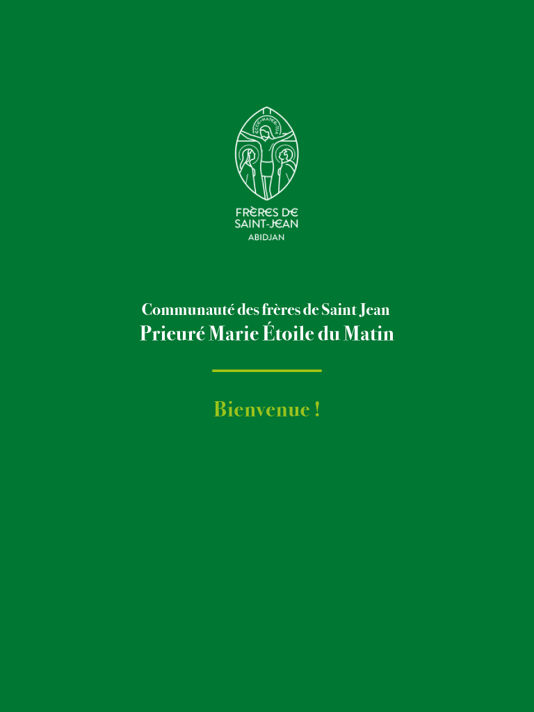 Congrégation des Frères de Saint Jean Abidjan - Site en Construction
